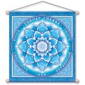 MEDITATION BANNER THROAT CHAKRA